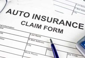 auto insurance claim form